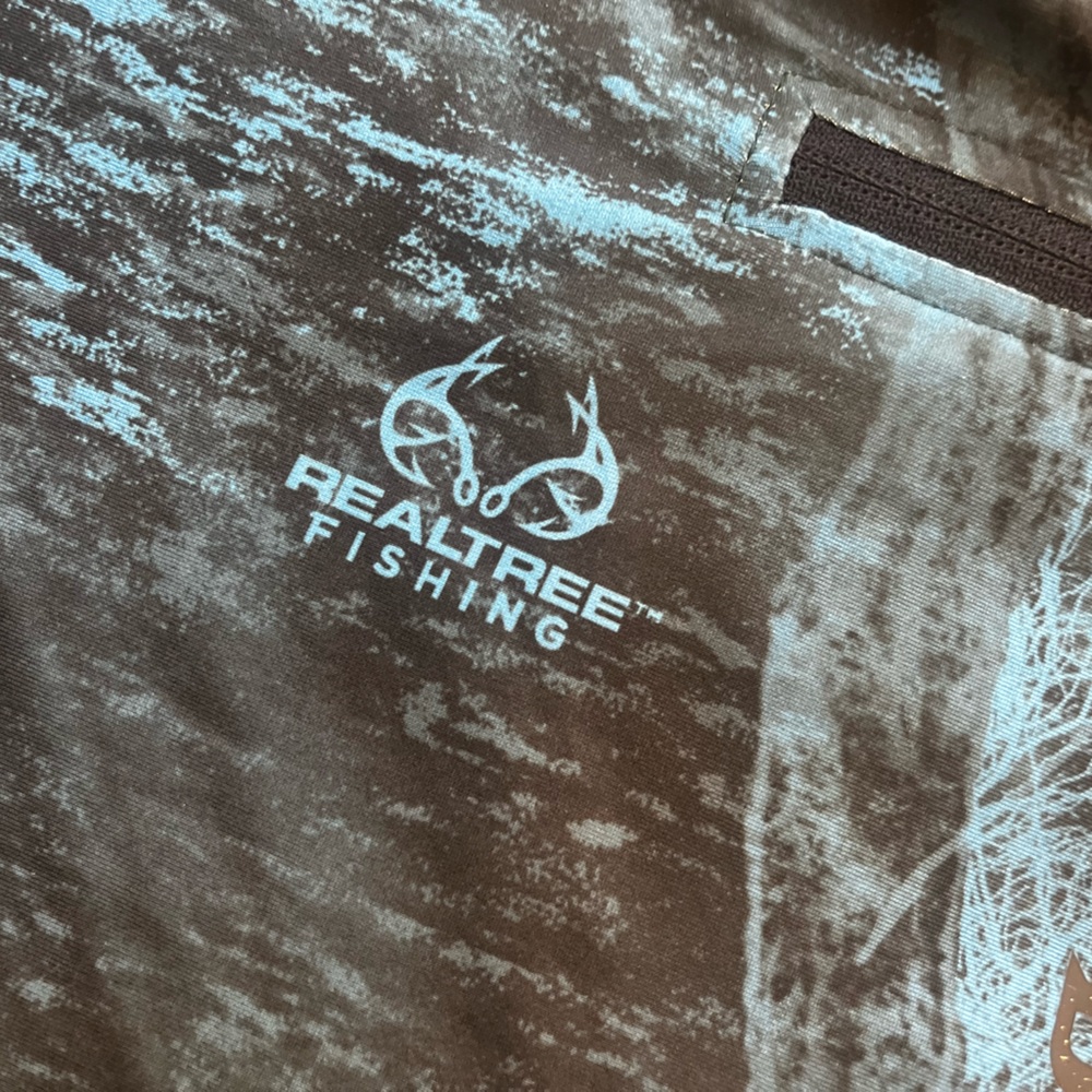 Drake real tree fishing half zip shirt - Picture 5 of 7
